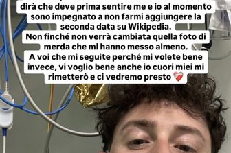 shade ospedale ricovero messaggio fan