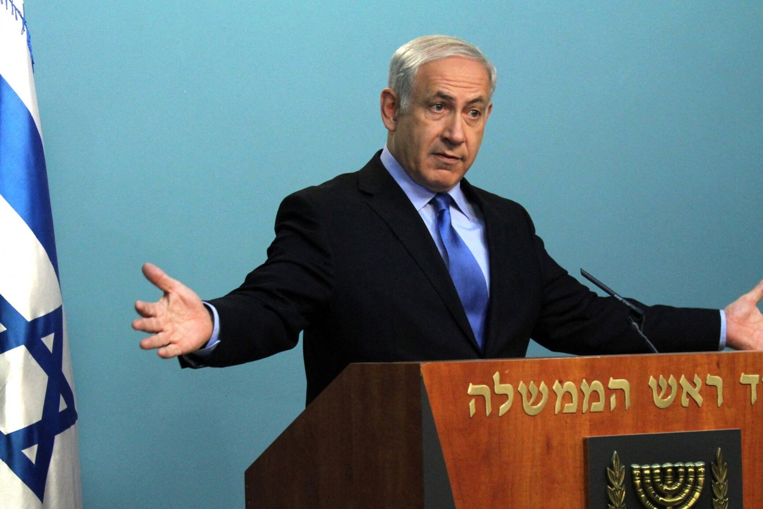 Il primo ministro israeliano Benjamin Netanyhau&nbsp;