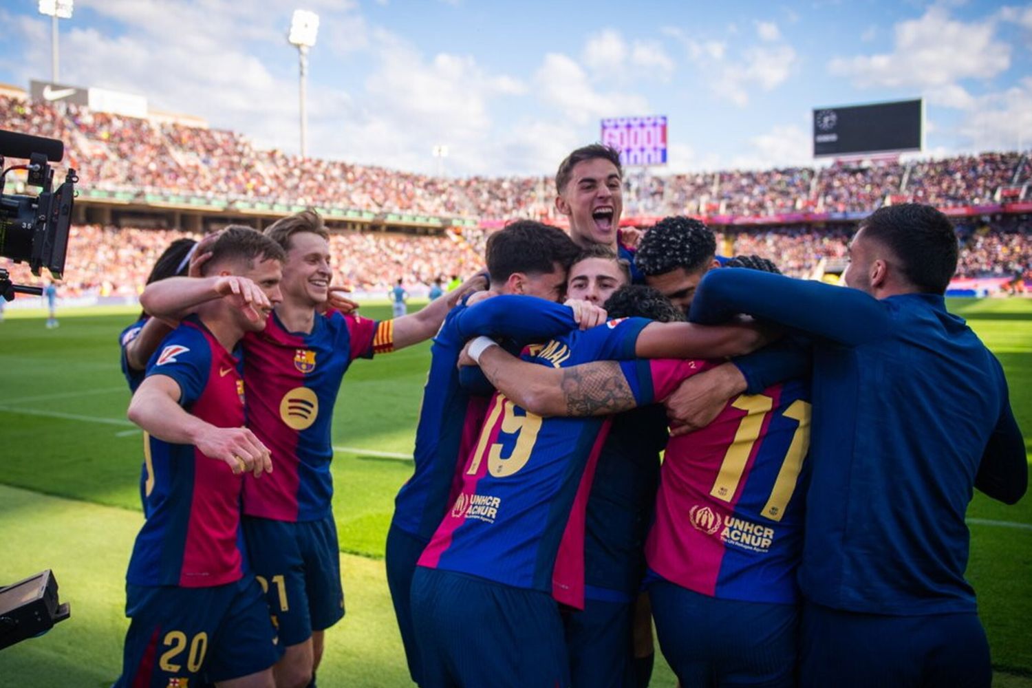 Barcellona rimonta il Celta e sfotte il Real Madrid sui social