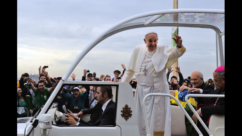Il Papa a Rio per la giornata mondiale della gioventù