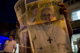 &nbsp;Blog Papa pop, elezione Papa Bergoglio Francesco (Afp)