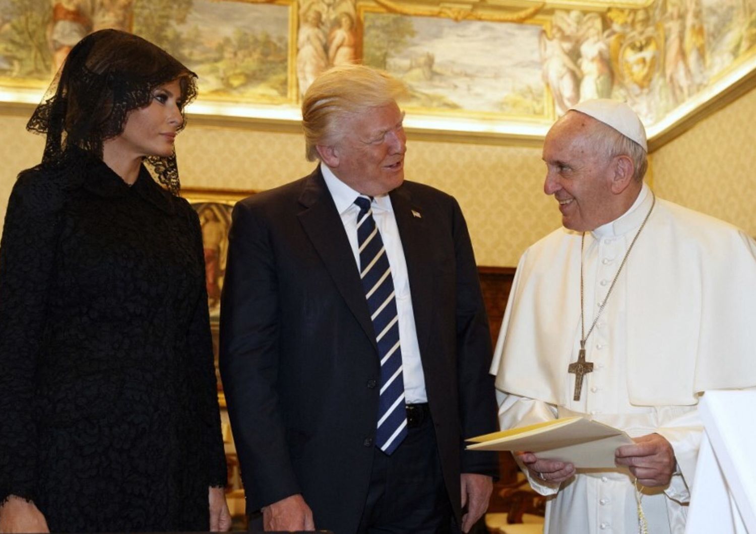 Papa Francesco e Donald Trump
