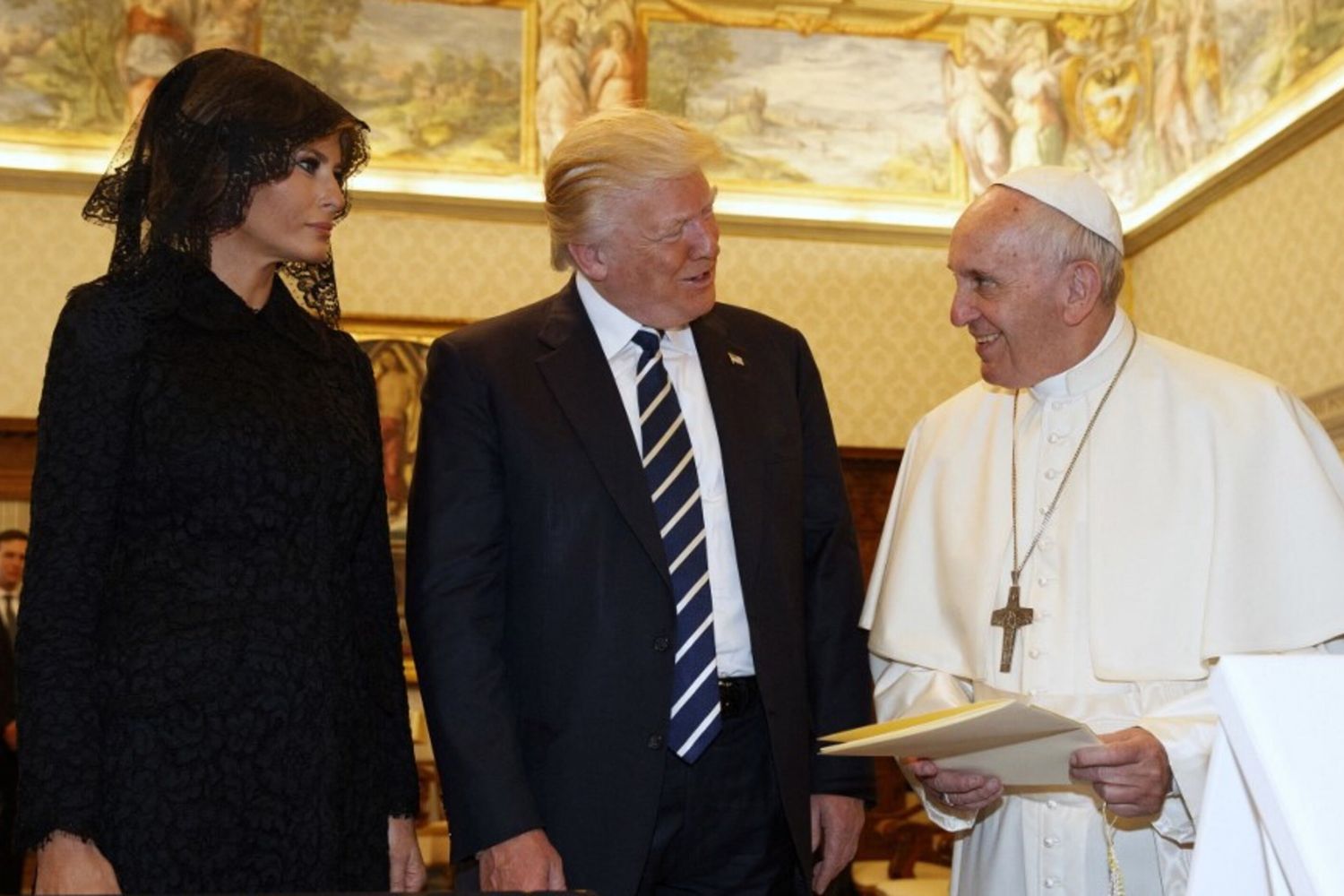 Papa Francesco e Donald Trump
