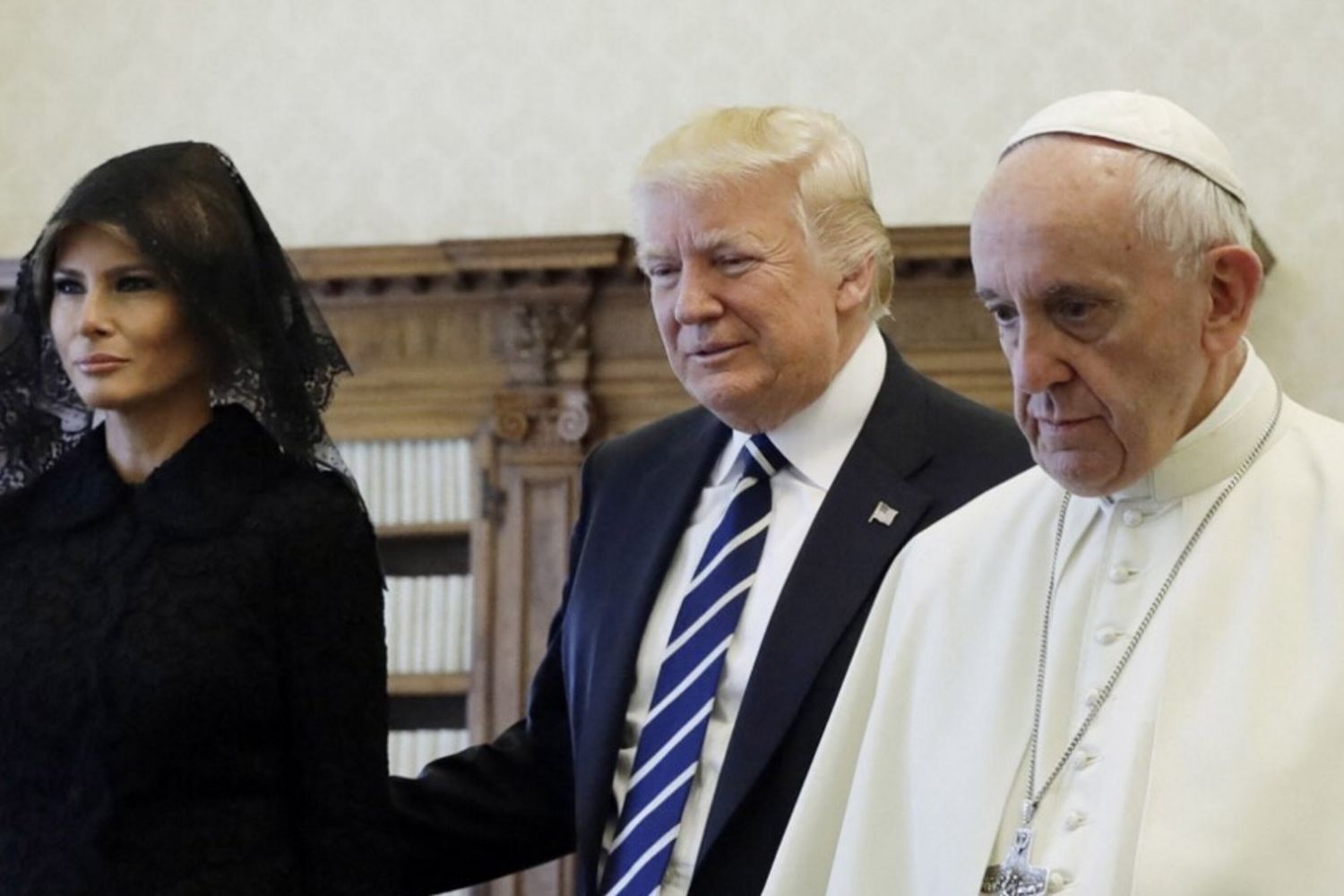 Papa Francesco e Donald Trump