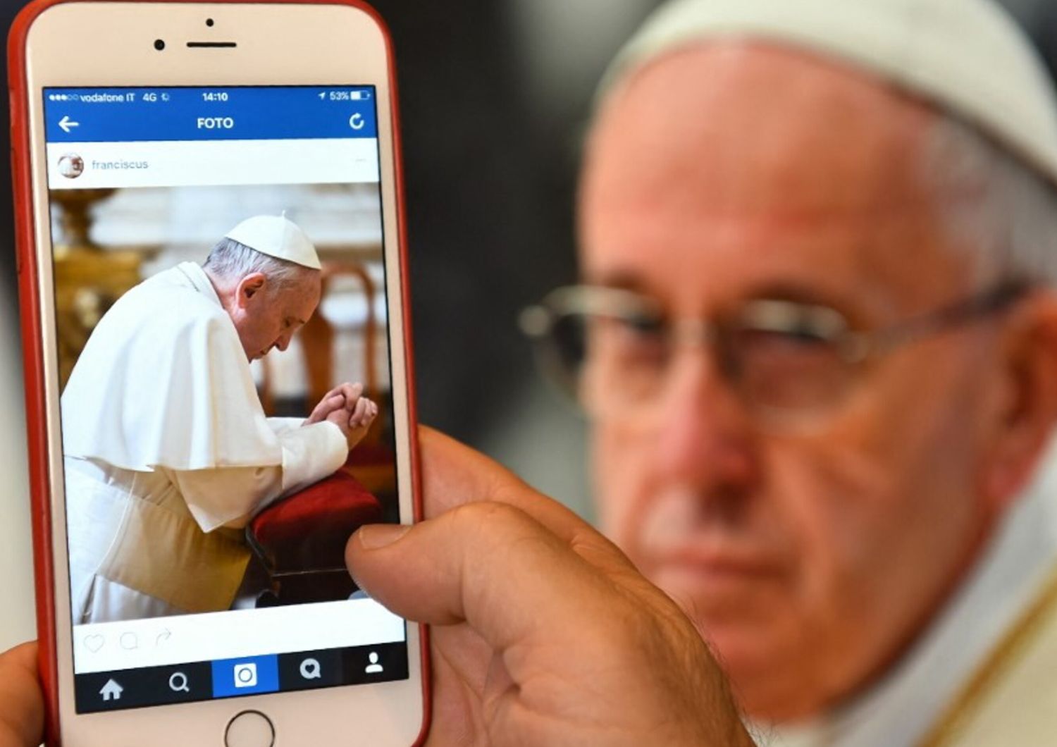 papa francesco internet dono dio