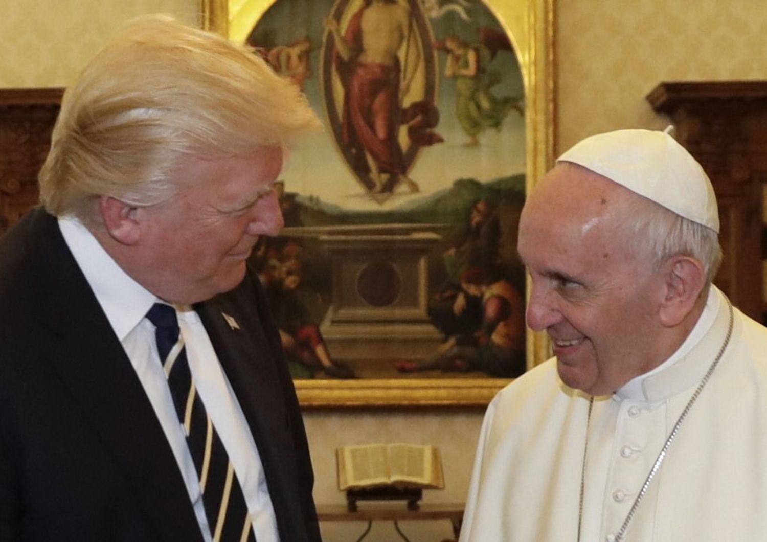 trump funerali papa francesco