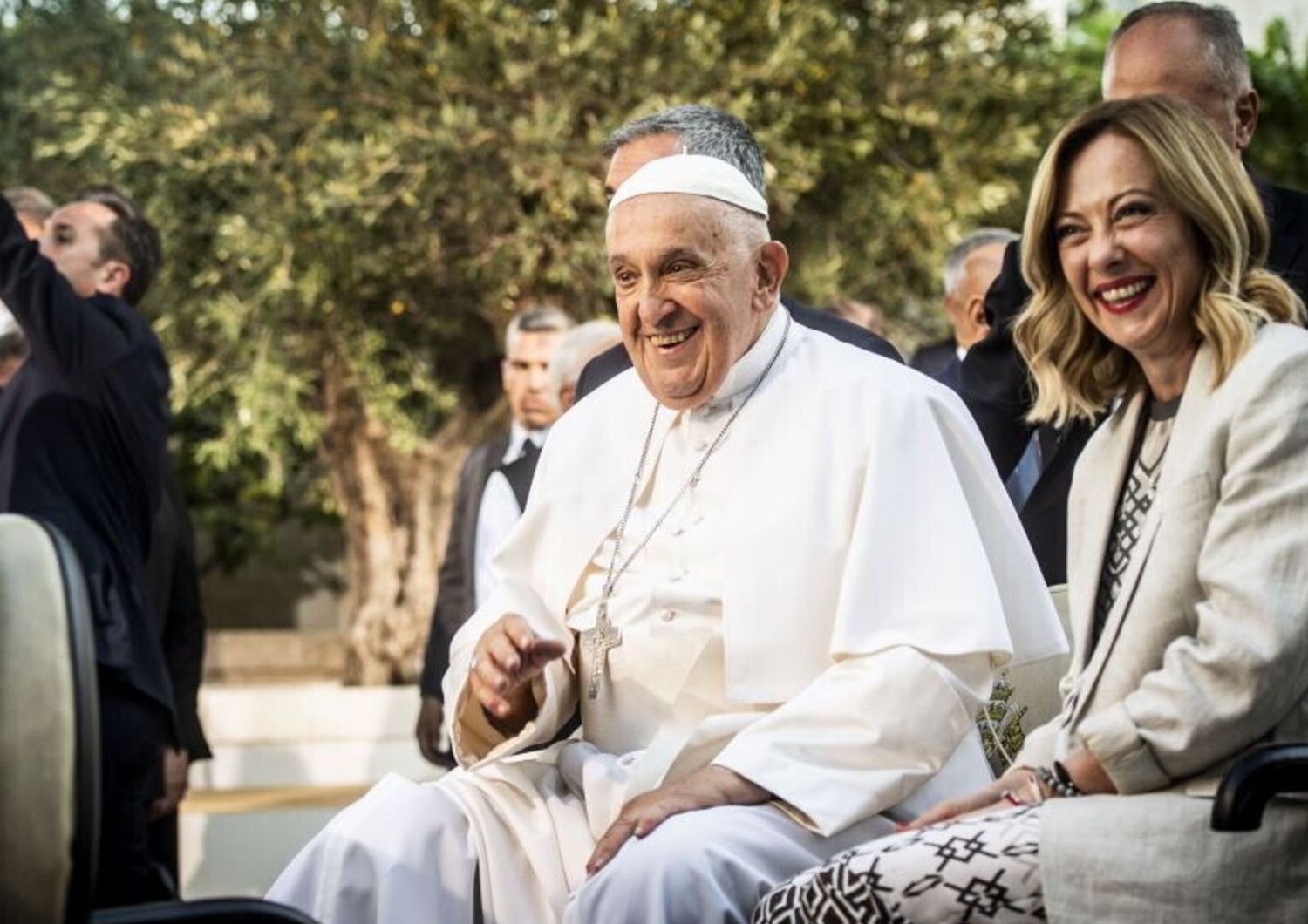 Meloni al gemelli ha reso visita al Papa