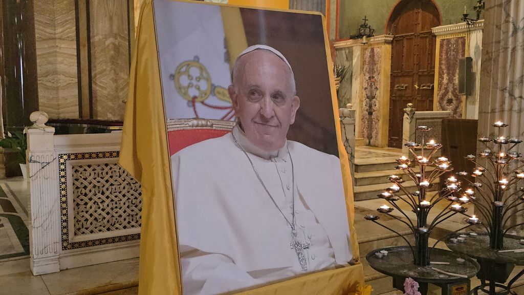 Il ricordo di Francesco nella chiesa degli argentini di Roma