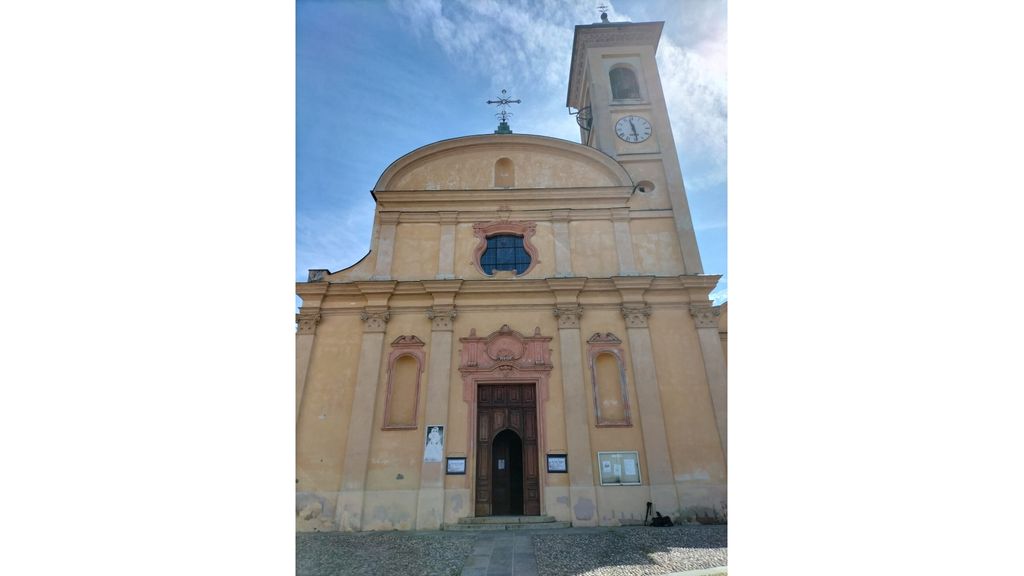 La chiesa di Portocomaro d'Asti