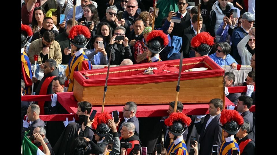 Traslazione della salma di Papa Francesco