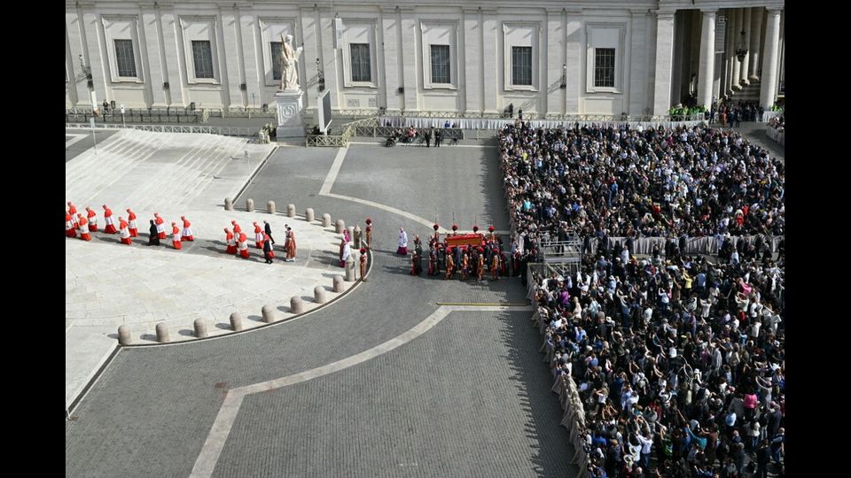 Traslazione della salma di Papa Francesco