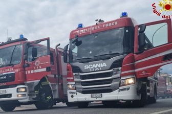 Incendio a Genova