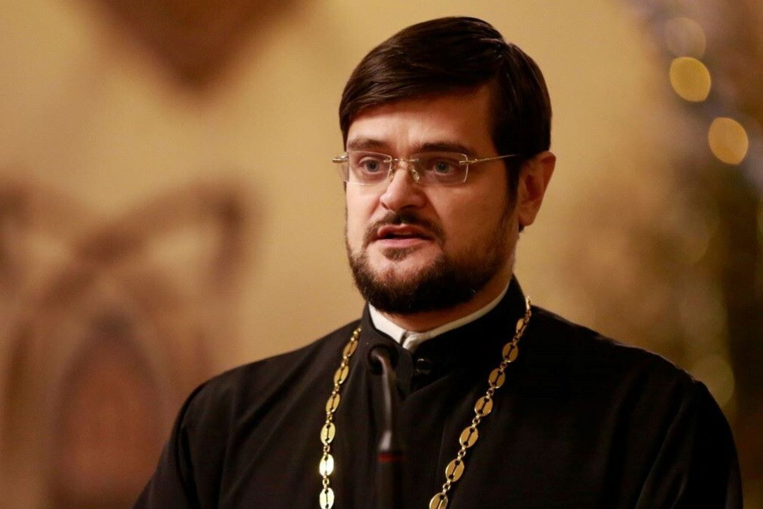 Lo ieromonaco Stefan (Igumnov) della Chiesa ortodossa russa