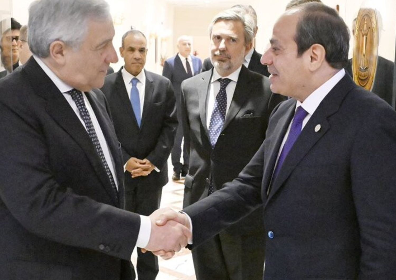 In visita in Egitto, il ministro Tajani ringrazia Al-Sisi