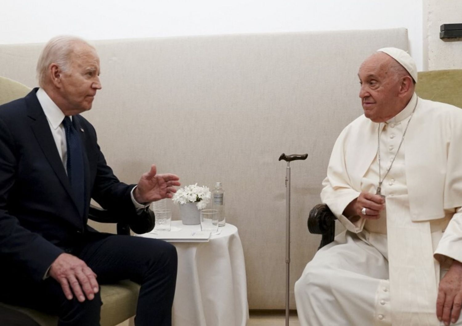 Biden ai funerali di papa Francesco