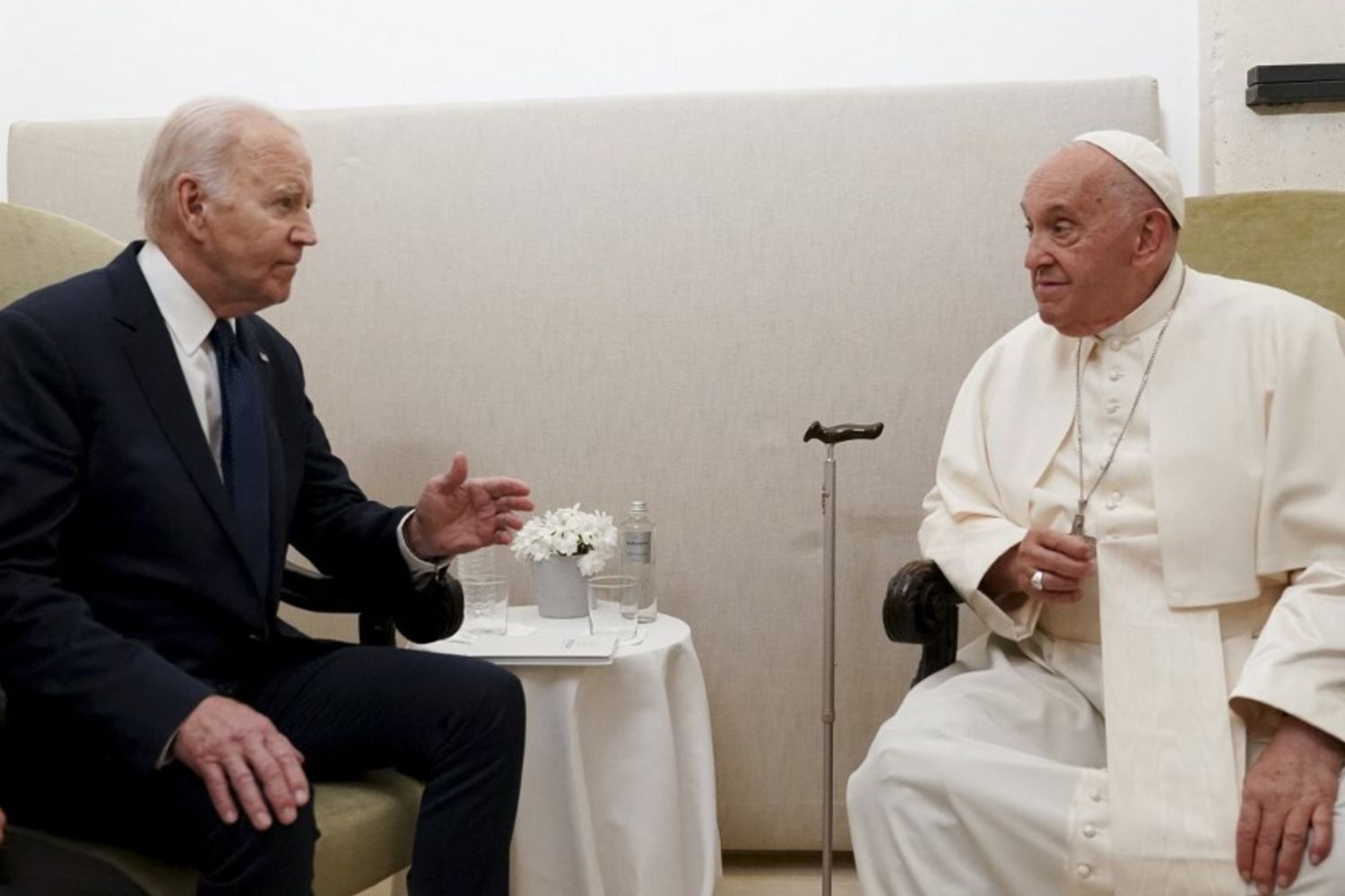 Biden ai funerali di papa Francesco