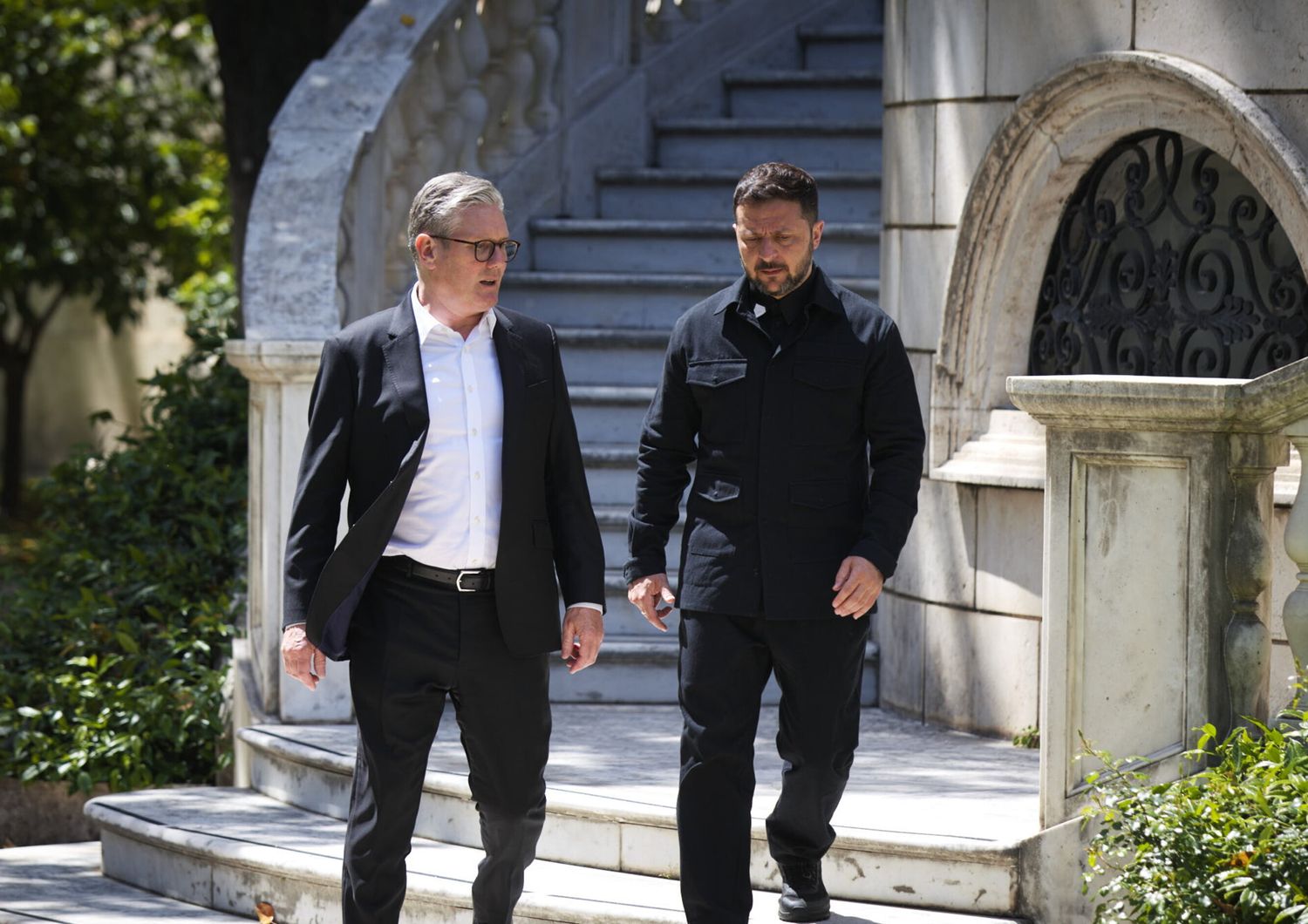 Starmer e Zelensky