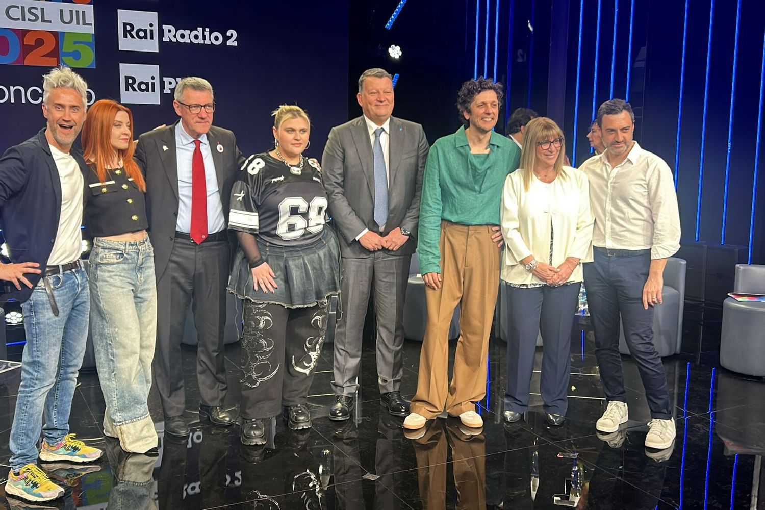 Cast Concertone 1 maggio 2025