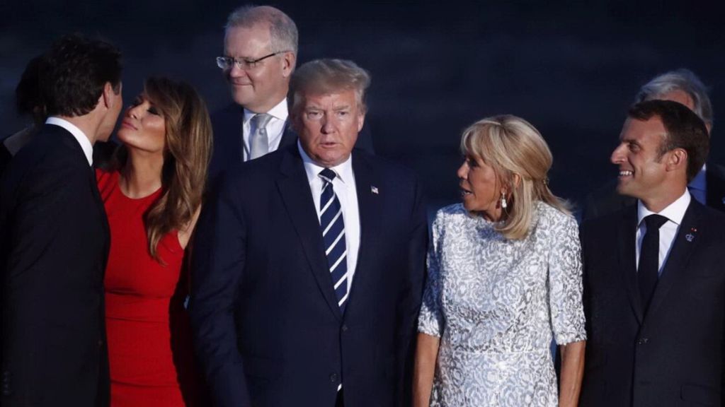 I baci memorabili di Melania Trump