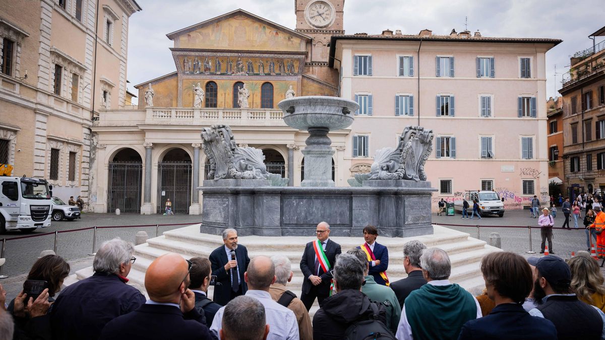 Gualtieri e Fontana Santa Maria in Trastevere