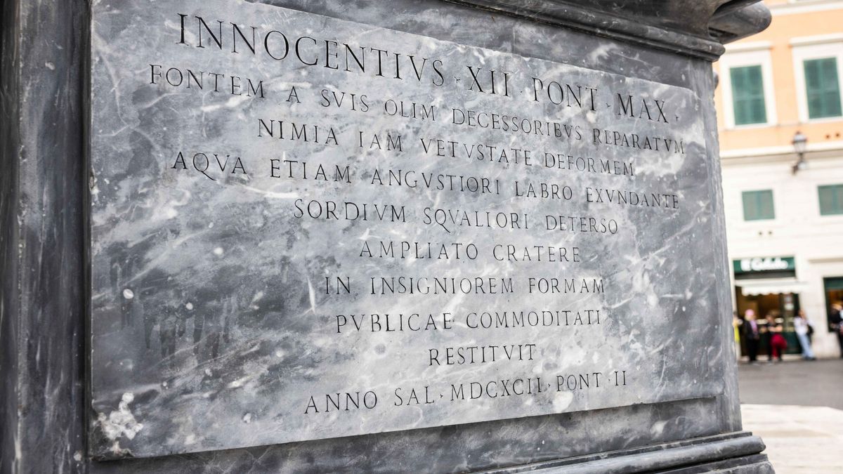 Fontana Santa Maria in Trastevere