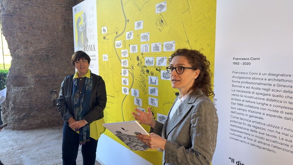 Mirella Serlorenzi ed Elisabetta Corni