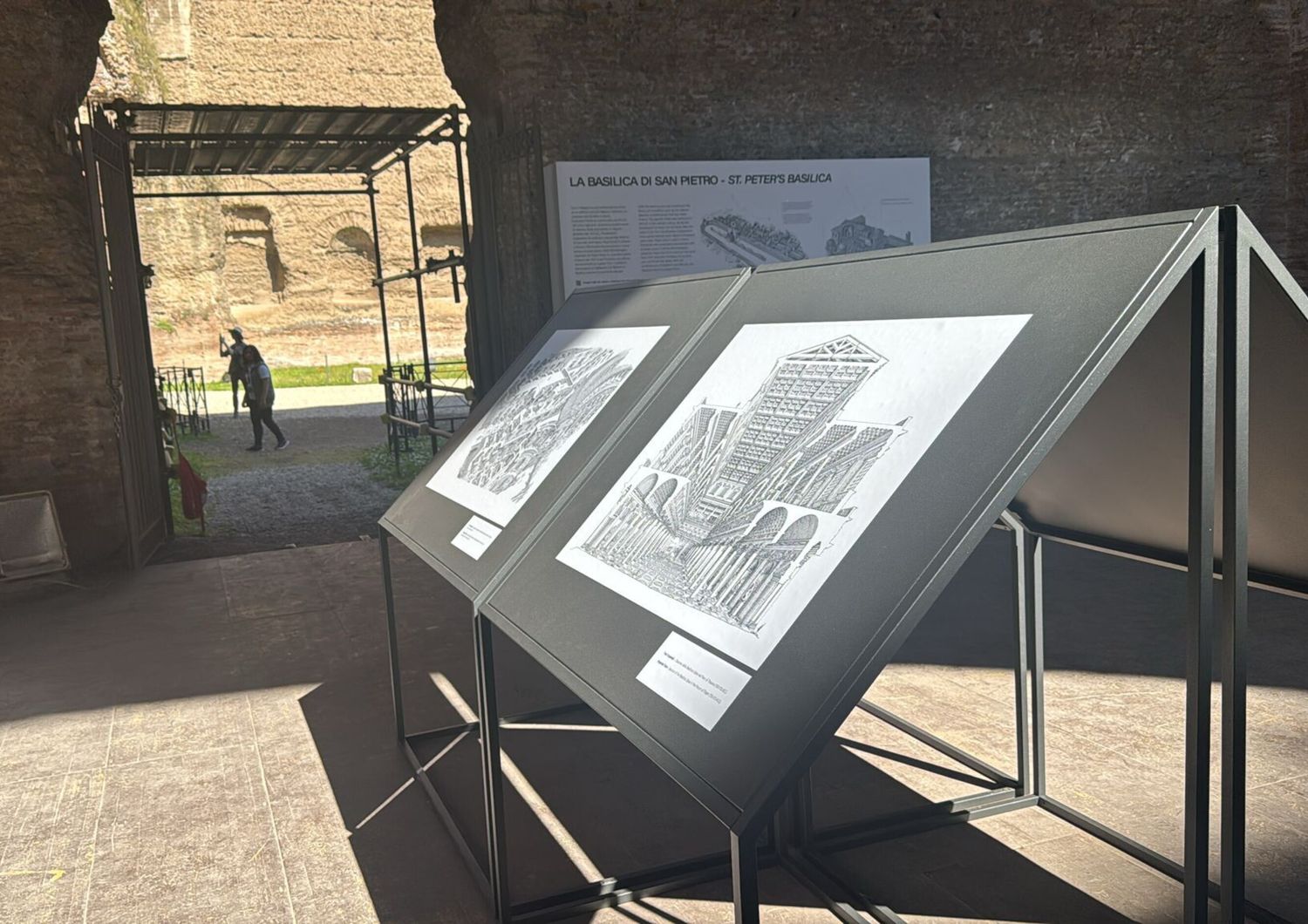 mostra-roma-antica-disegni-corni-terme-caracalla