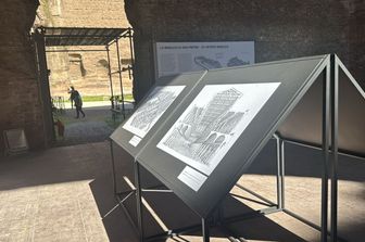 mostra-roma-antica-disegni-corni-terme-caracalla