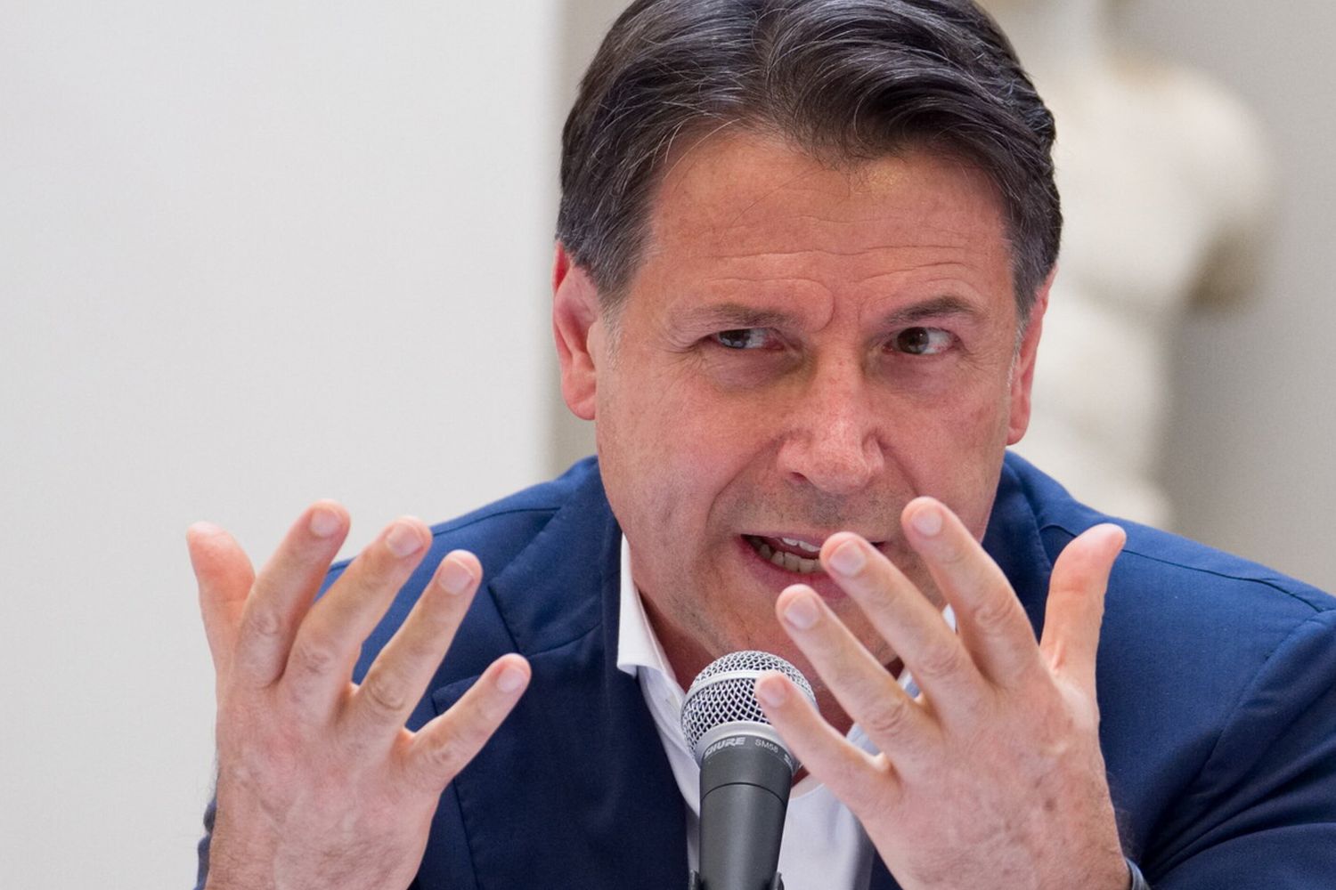 Giusepe Conte, leader del M5s