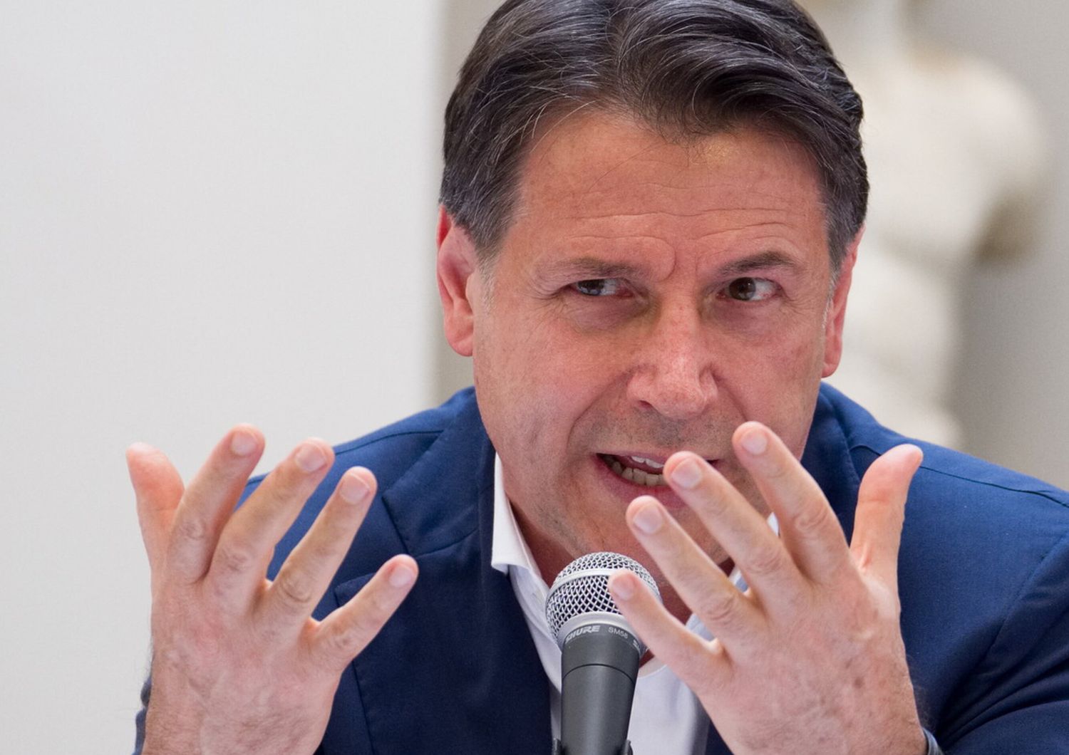 Giusepe Conte, leader del M5s