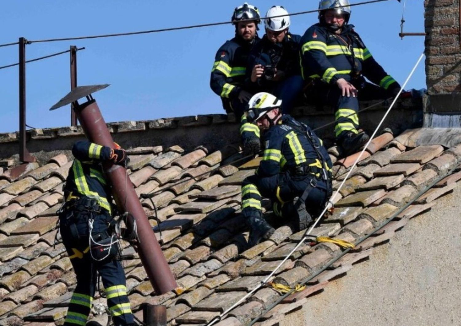 Il comignolo delle "fumate"
