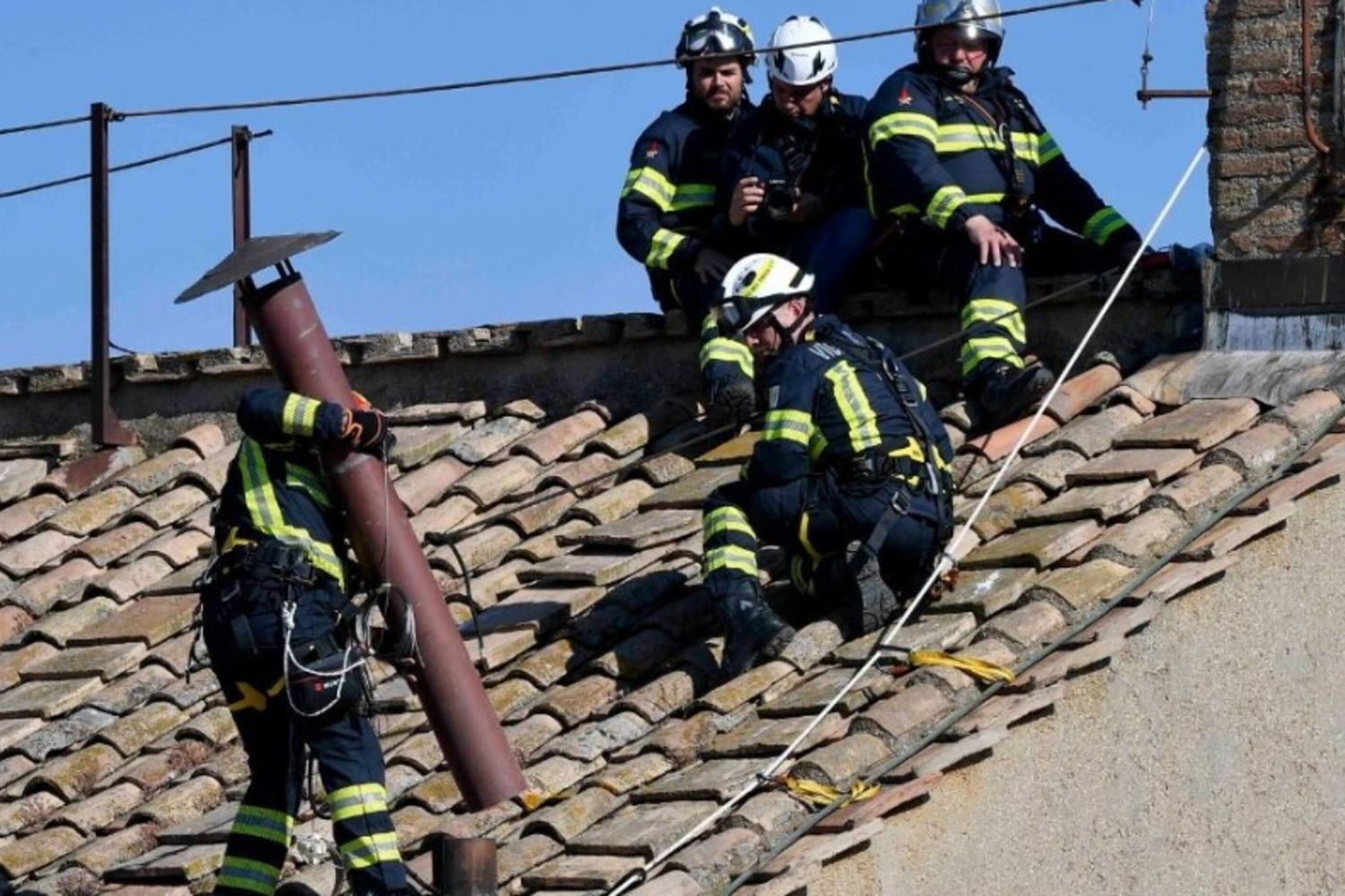 Il comignolo delle "fumate"