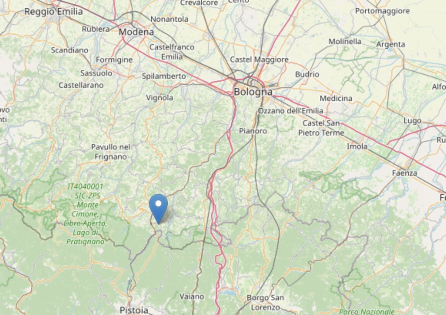 terremoto bolognese 3 maggio