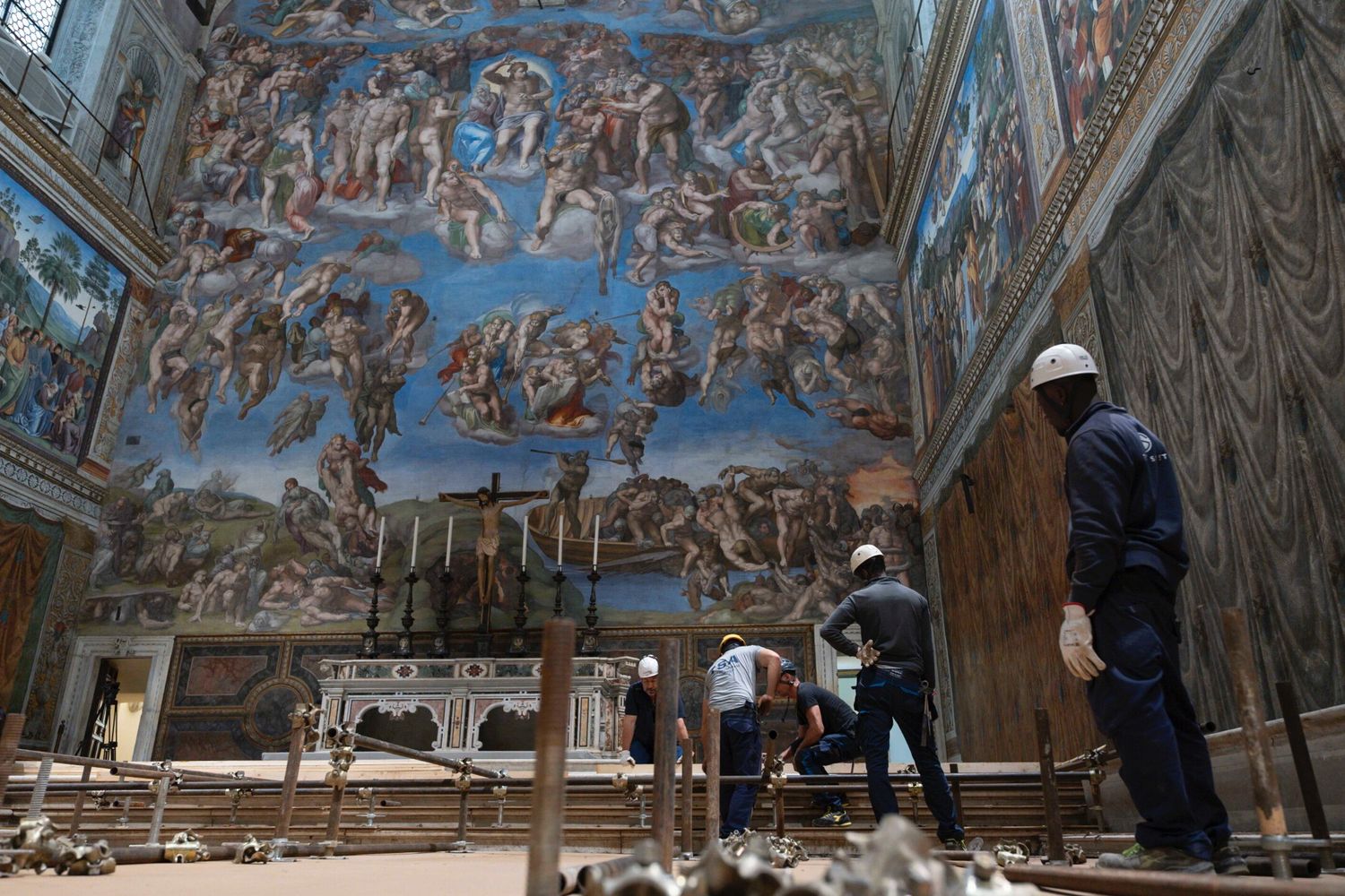 La Cappella Sistina per il Conclave