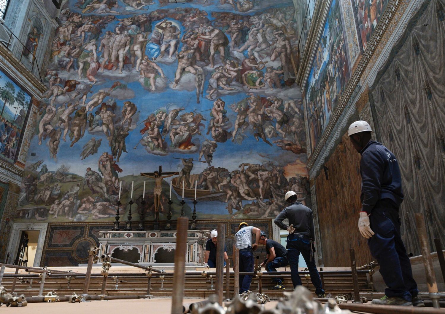 La Cappella Sistina per il Conclave