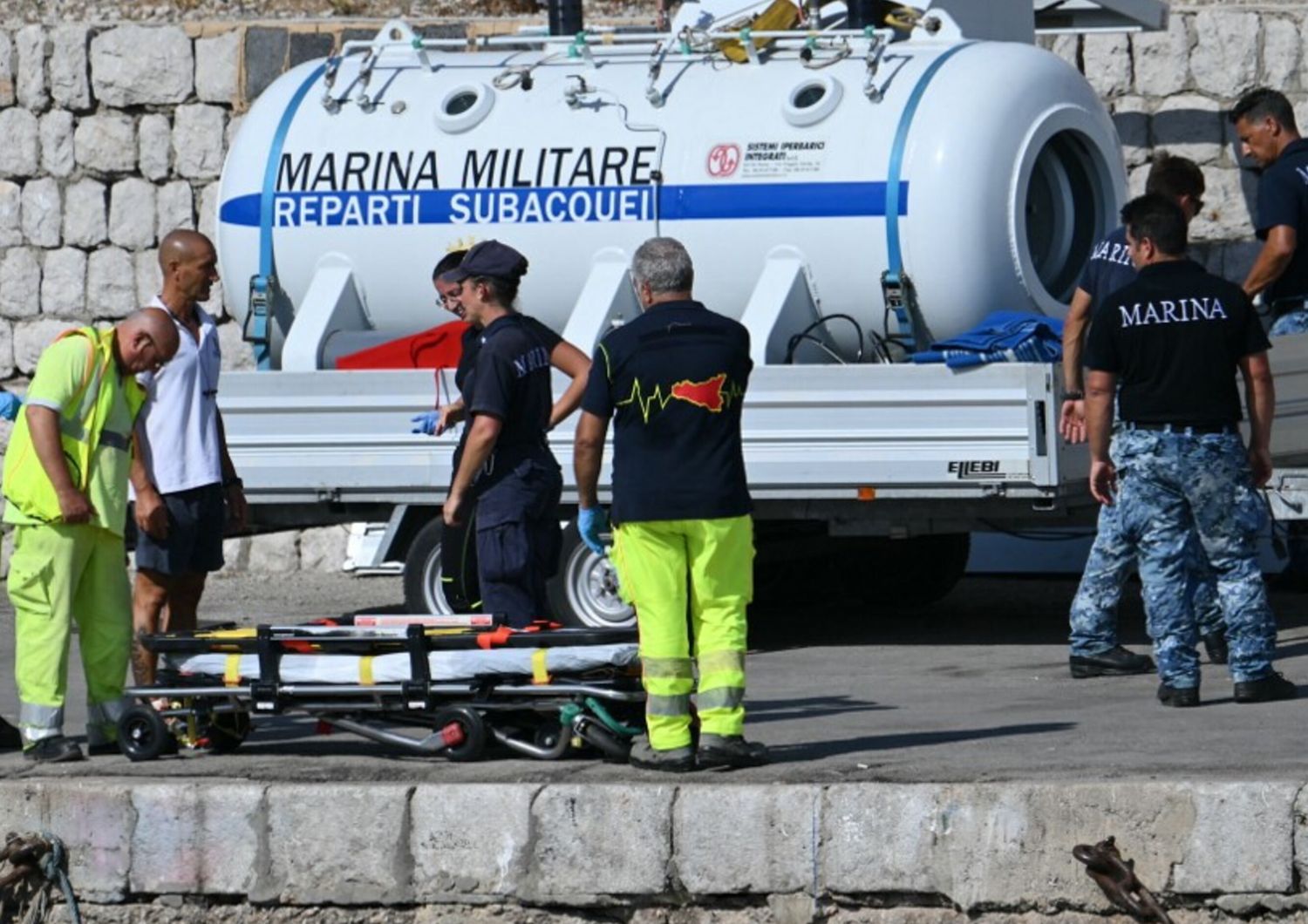 operazioni recupero bayesian yacht palermo