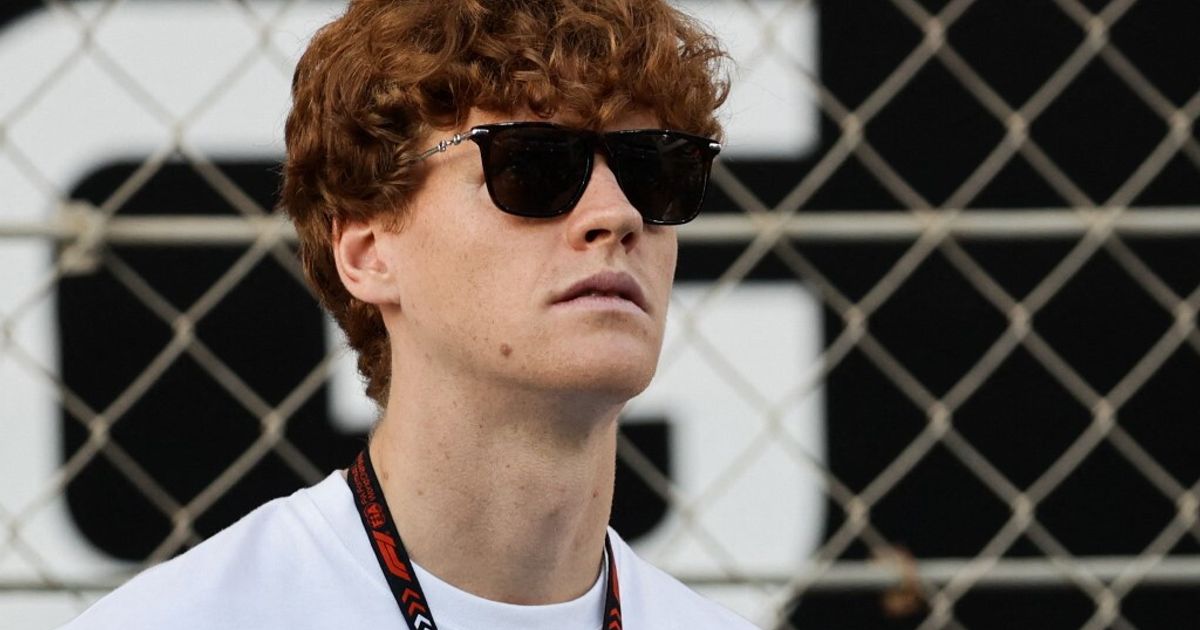 Sinner si prepara ai match con un software da Formula1