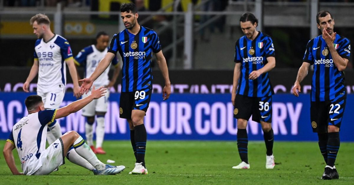 l  inter vince contro il verona e rimane a tre punti dal primo posto