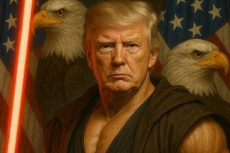 trump jedi foto casa bianca