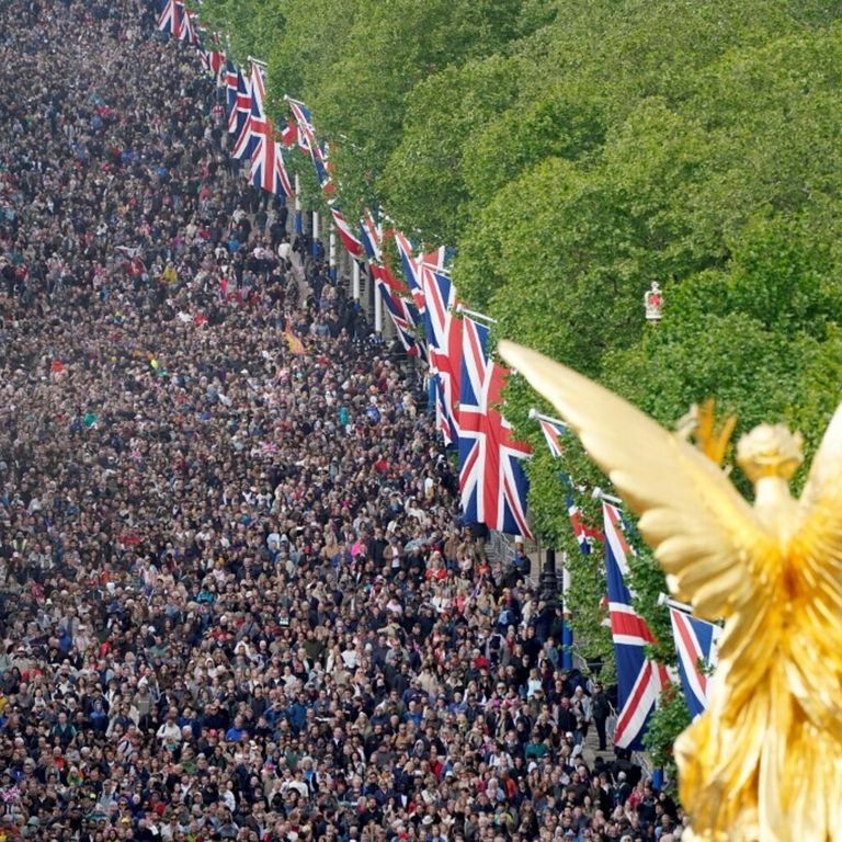londra celebra il v day guerra mondiale

&nbsp;