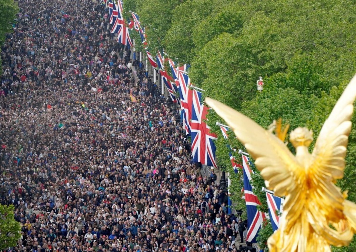 londra celebra il v day guerra mondiale

&nbsp;