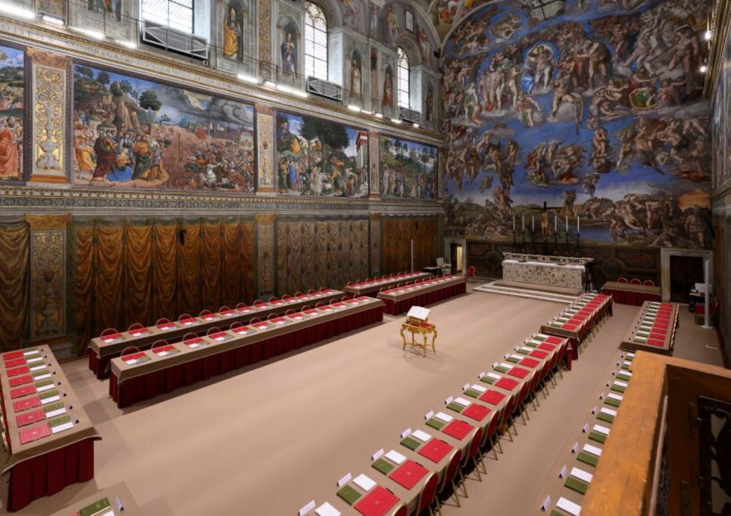 Dalla Cappella Sistina alla Stanza delle Lacrime, è tutto pronto per il Conclave