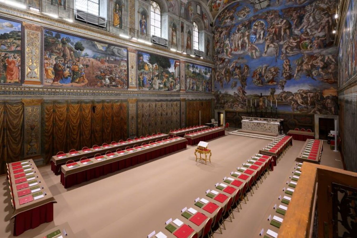 Dalla Cappella Sistina alla Stanza delle Lacrime, è tutto pronto per il Conclave