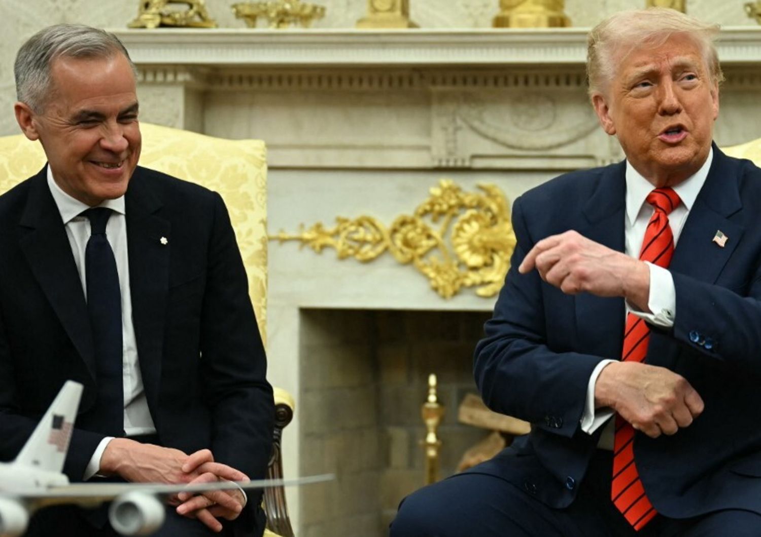 Donald Trump e Mark Carney