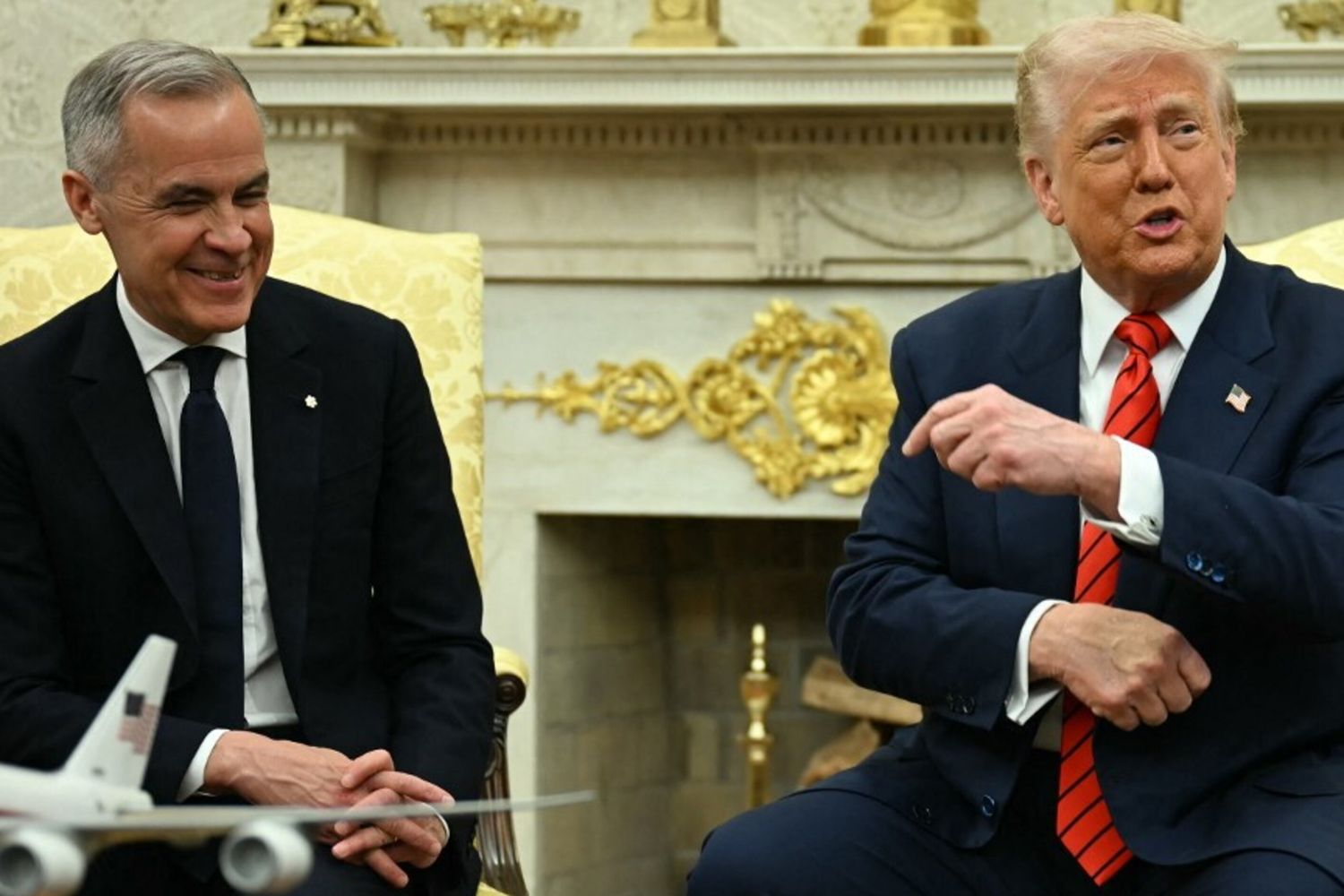 Donald Trump e Mark Carney