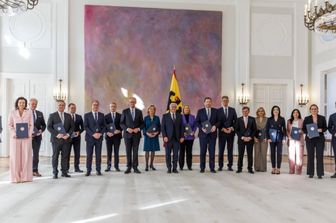 Friedrich Merz e nuovi ministri del governo