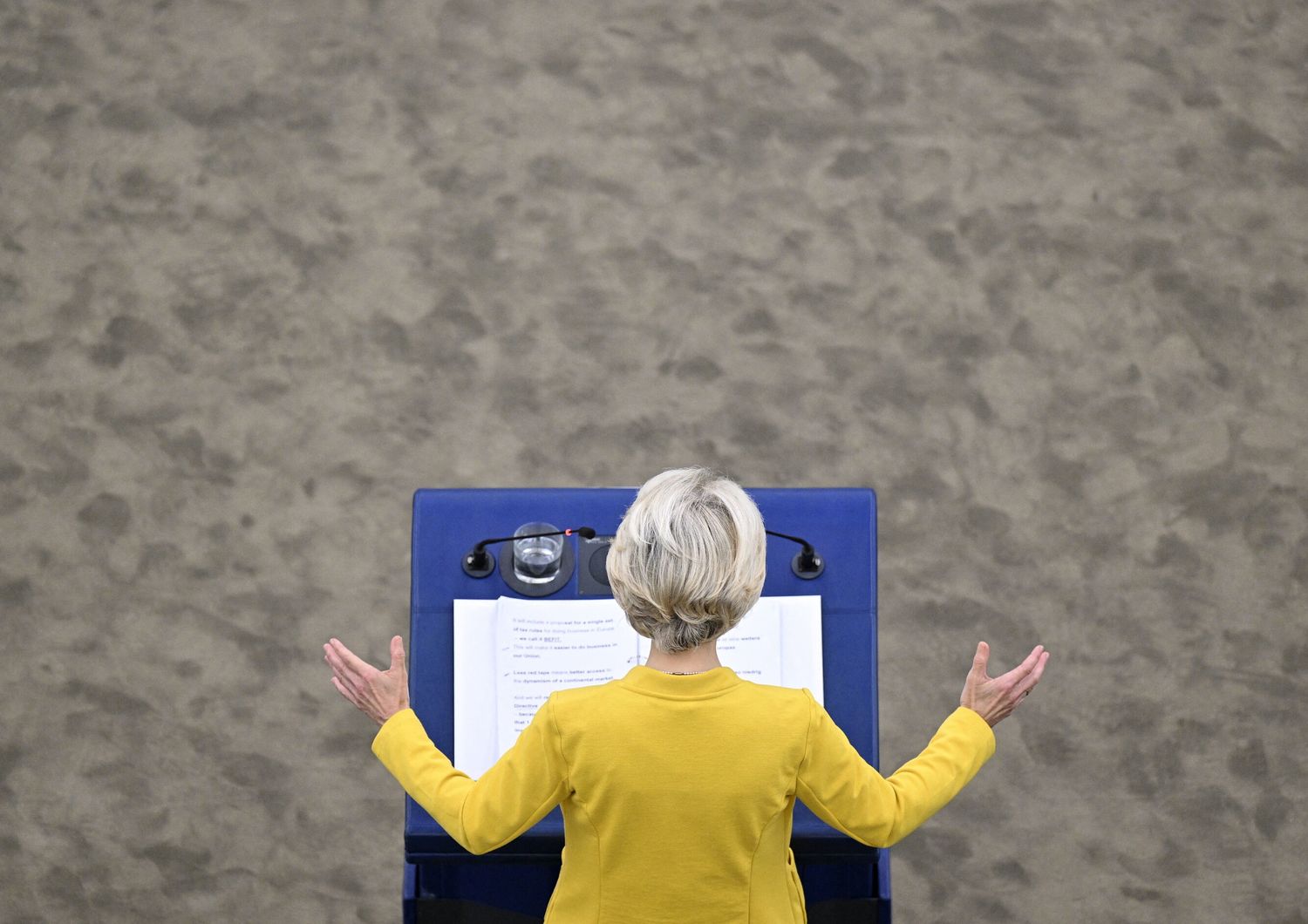 Ursula von der Leyen, presidente della Commissione europea