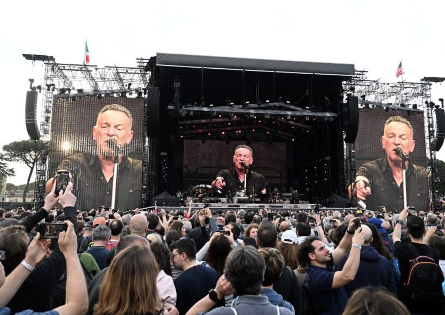 Il concerto di Bruce Springsteen a Circo Massimo