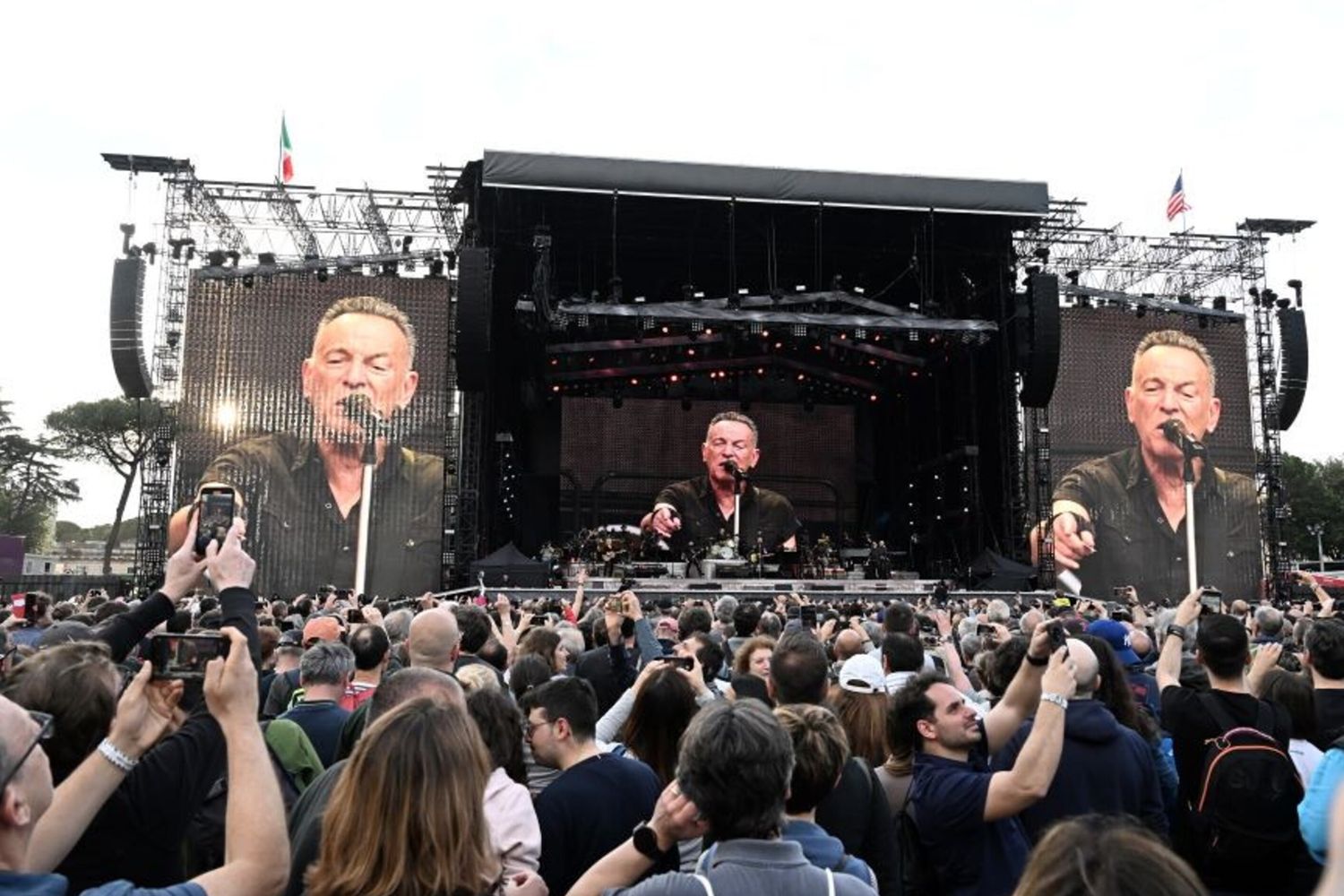 Il concerto di Bruce Springsteen a Circo Massimo