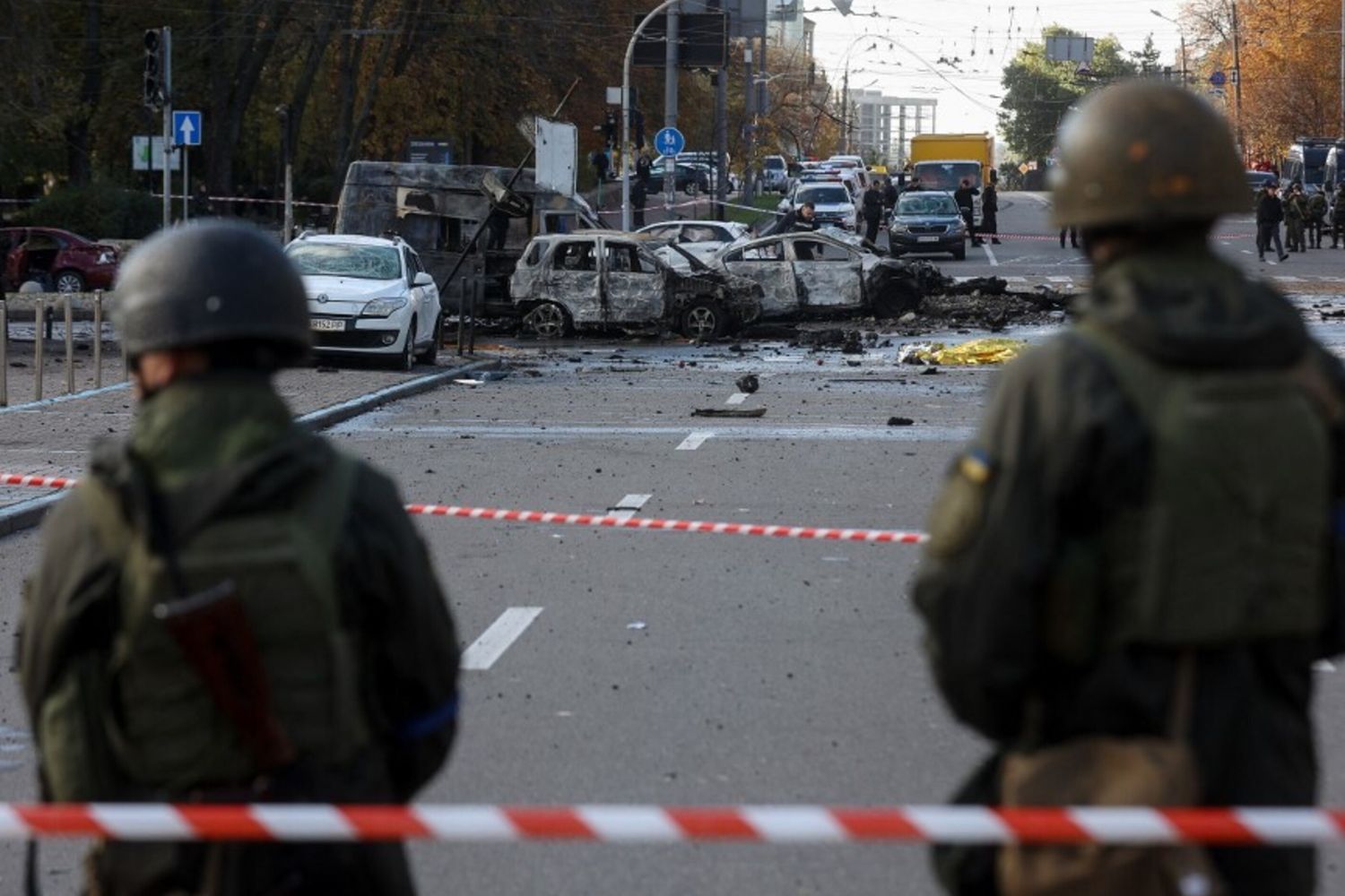 Polizia a Kiev _ immagine repertorio